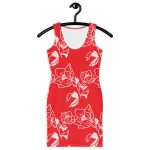 Vestido justo elegante
