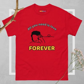 T-shirt masculina dia dos namorados